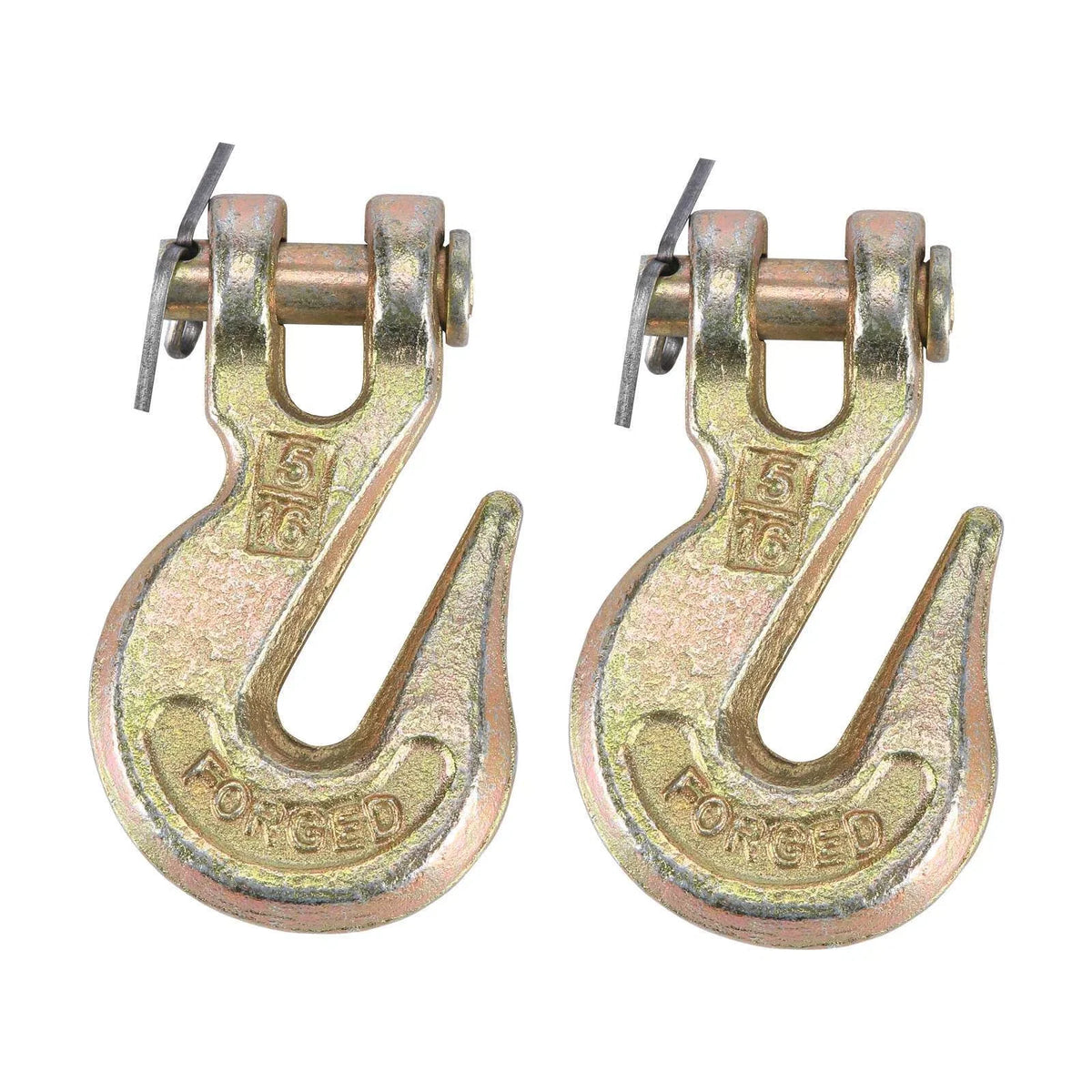 2Pcs G70 Clevis Grab Hooks for Flatbed Truck Trailer
