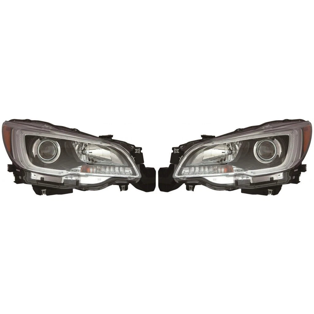 Headlight Pair for Subaru Outback (2015–2017) PLX-M0-20-9594-00-CL360A55, SU2502149, SU2503149