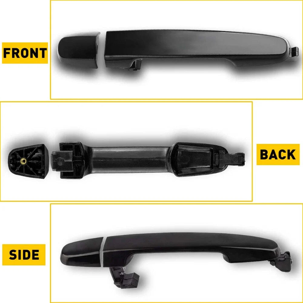 Outside Door Handle for Toyota Camry Corolla RAV4 (2010–2023) Black