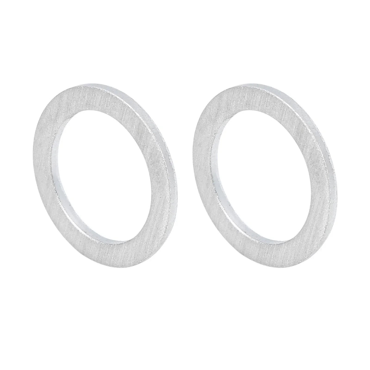 10 x M20 Silver Tone Oil Drain Plug Gaskets for Honda (94109-20000)