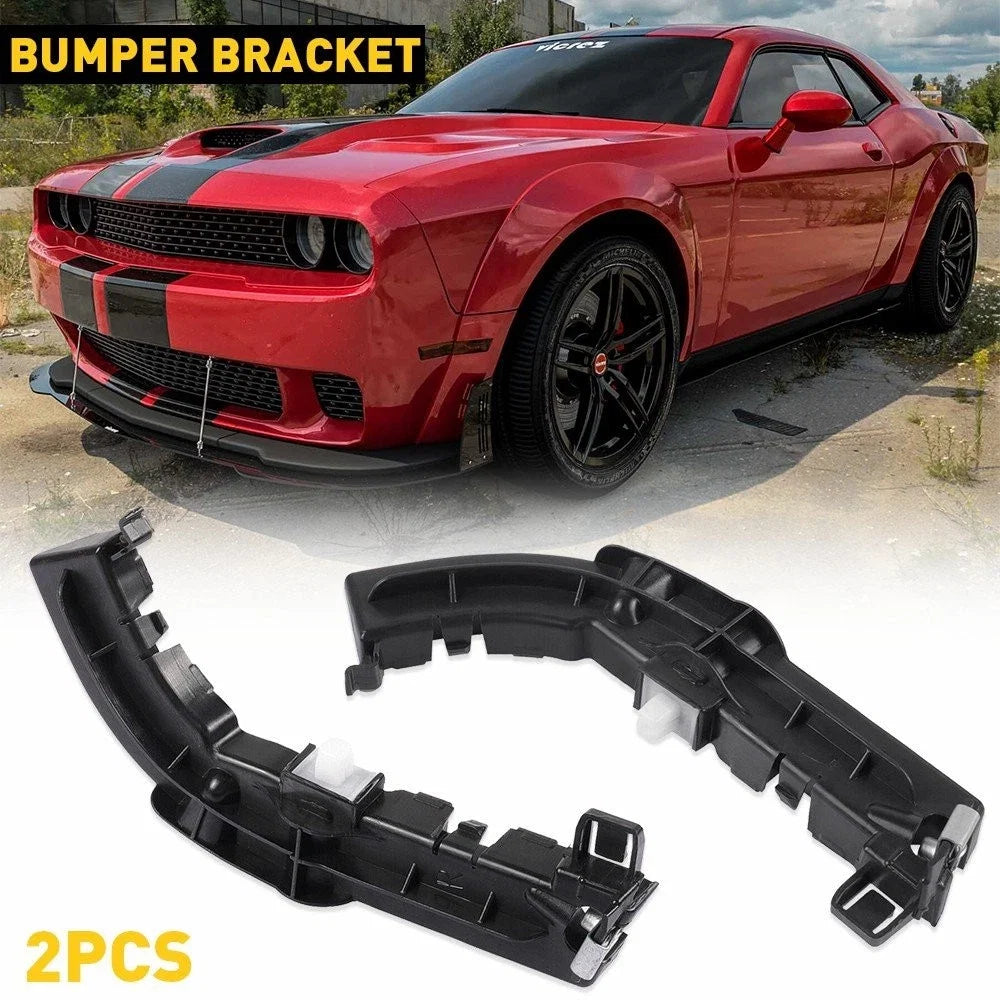 Set of 2 Front Fascia Bumper Brackets for Dodge Challenger (2008–2021)