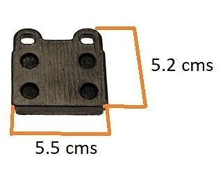 Brake Pads for VW Beetle (1967–1971) 111-698-151