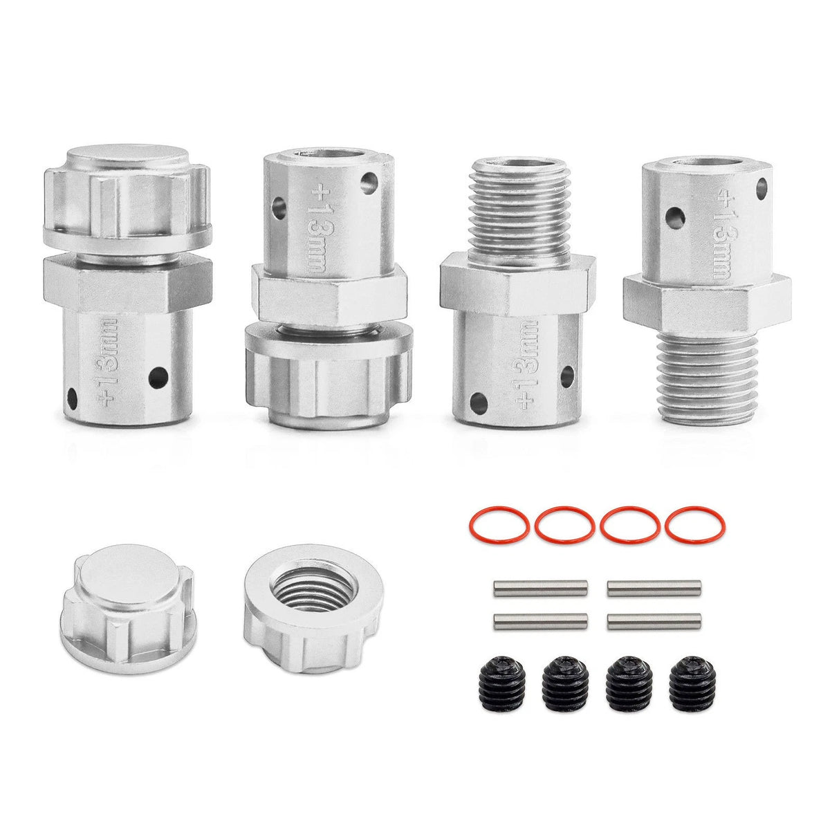 13mm Hex Adapters for ARRMA 1/8 6S Kraton Outcast Fireteam Typhon RC Car