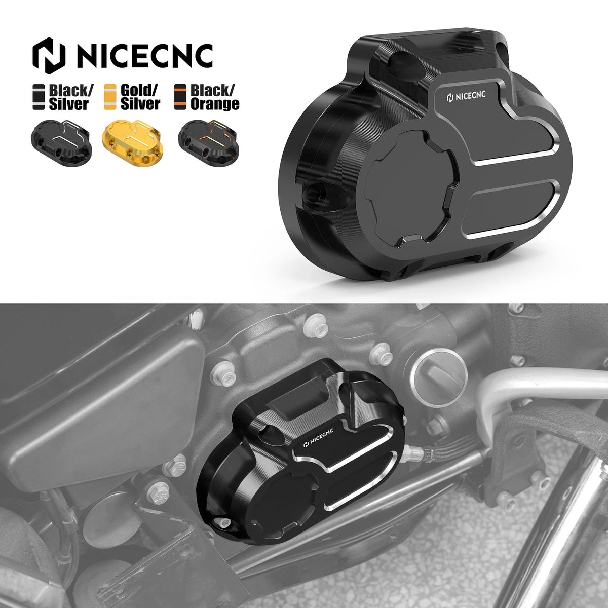 Transmission Side Cover for Harley Electra Glide Ultra Limited (2010–2013) 37116‑06