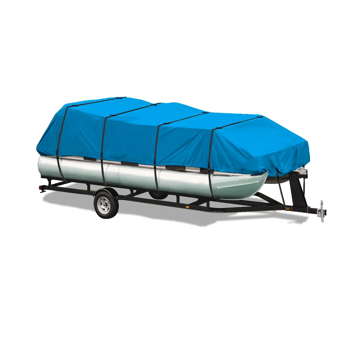 Canvas Pontoon Trailerable Boat Cover for 21'-24' (Weatherproof)