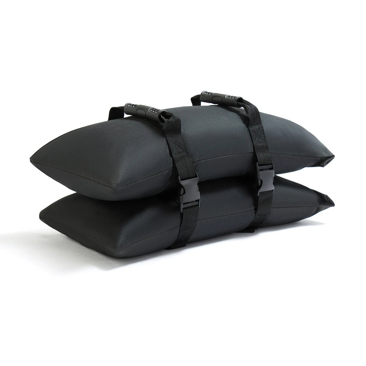 2X 50LBS Heavy-Duty Sand Bags for Weight (Black)