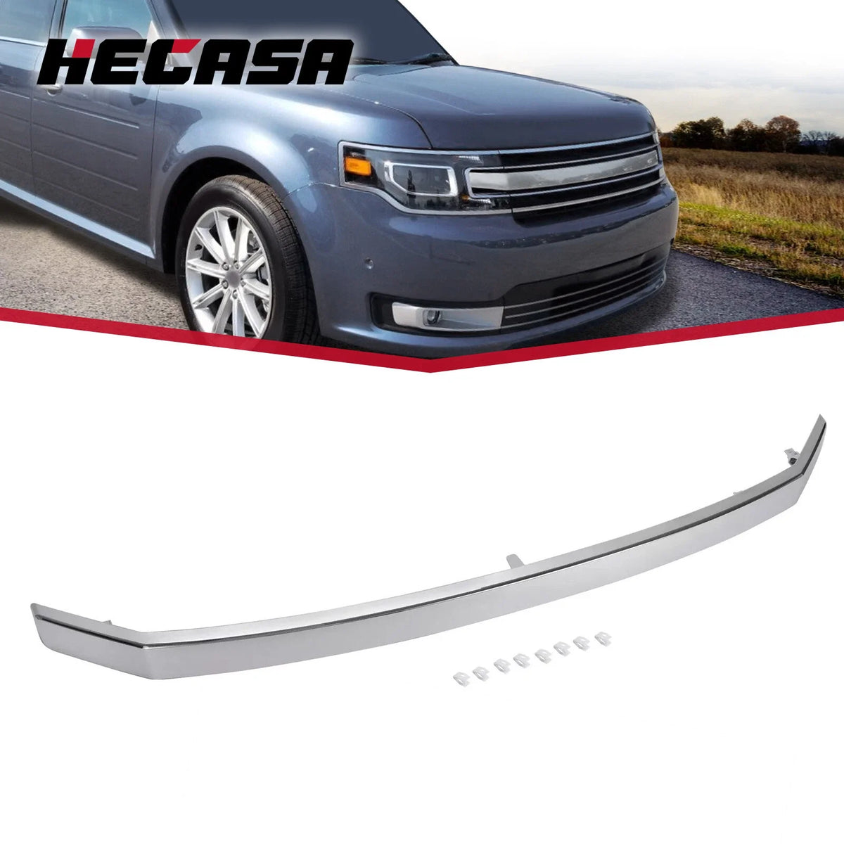 Center Grille Molding for Ford Flex Limited (2013–2019) DA8Z8200FA
