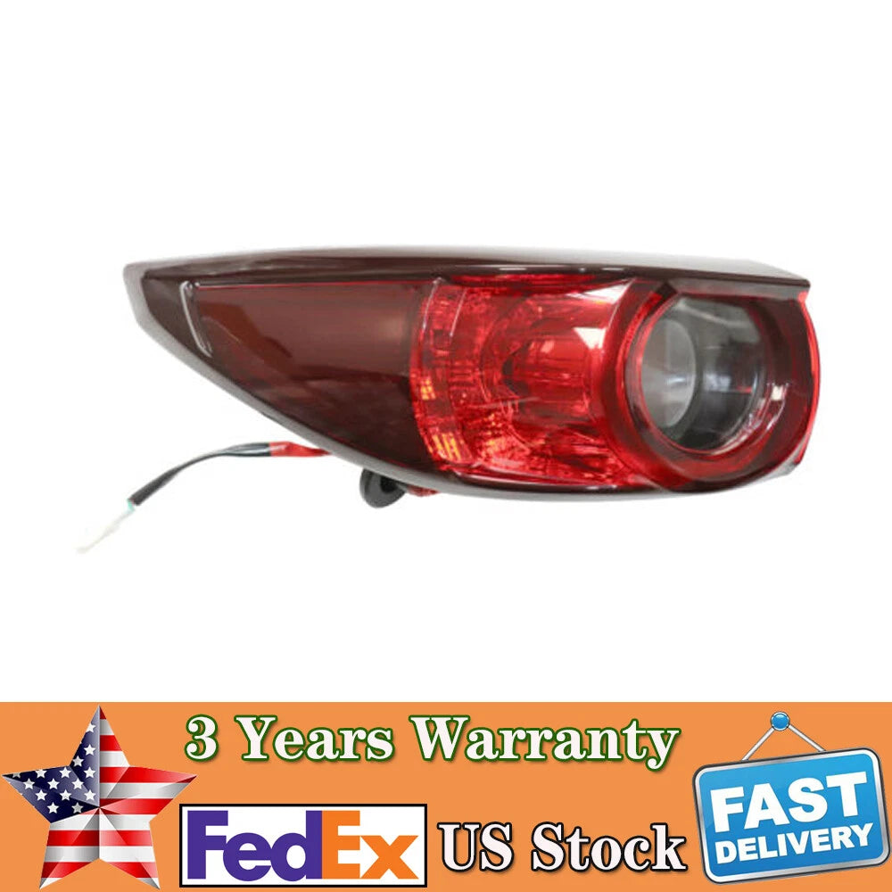 Driver Side Outer Tail Light for Mazda CX-5 (2017–2021) CLX-M0-316-1949R-AC-CL360A50