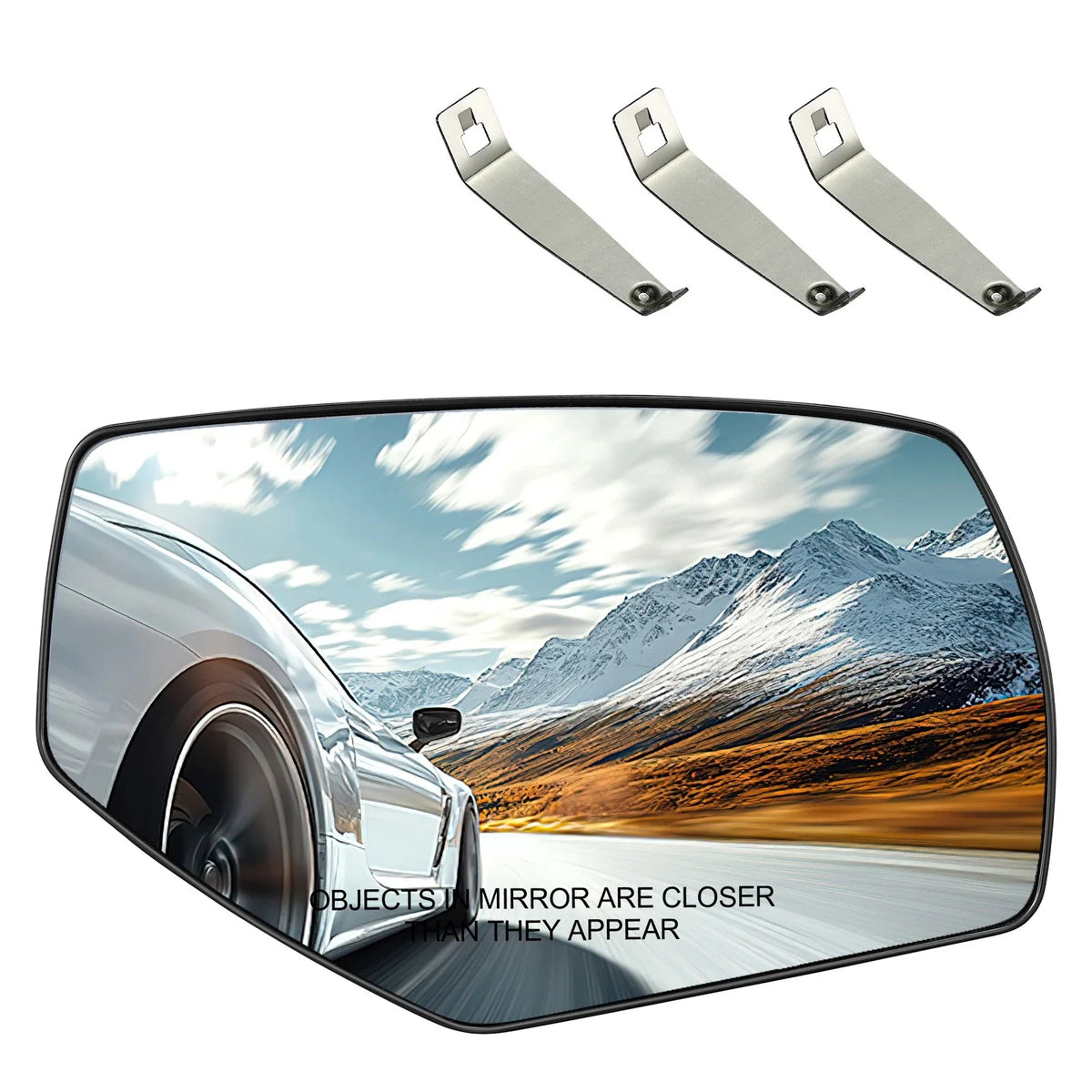 Heated Left Side Mirror Glass for Ford Explorer (2011–2019) BB5Z17K707L