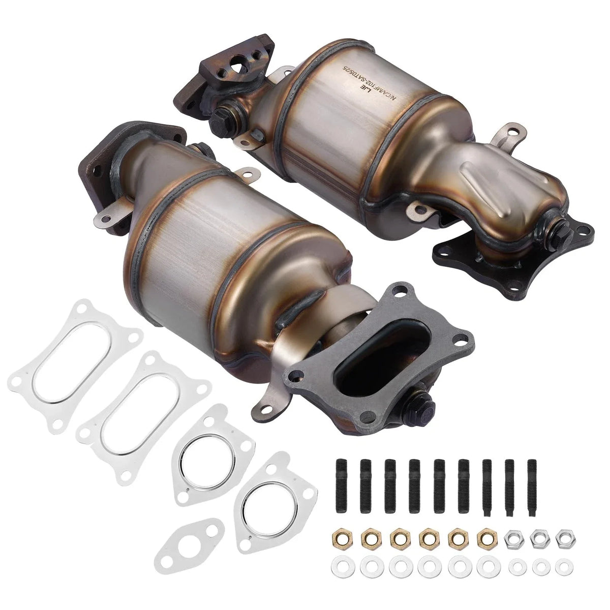 2X Front Catalytic Converter for Acura TL RL (2009–2014) 3.5L 3.7L