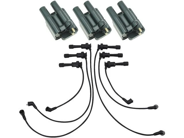Ignition Coil and Spark Plug Wire Set for Mitsubishi Diamante (28939YFZS)