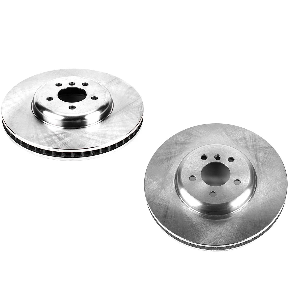 Set of 2 Powerstop Brake Discs for BMW 550i GT xDrive (2009–2017) - SET-P15EBR1219