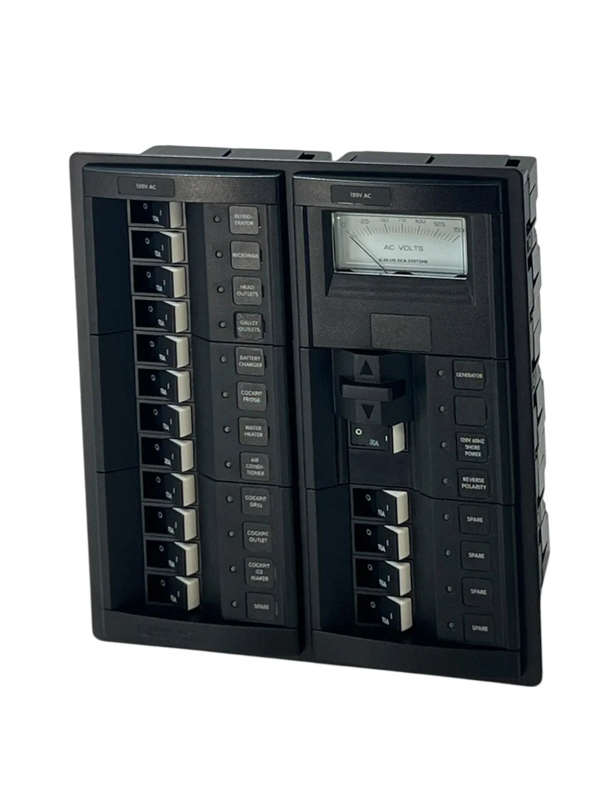 Blue Sea Systems 360 Combo Panel System for (120VAC)