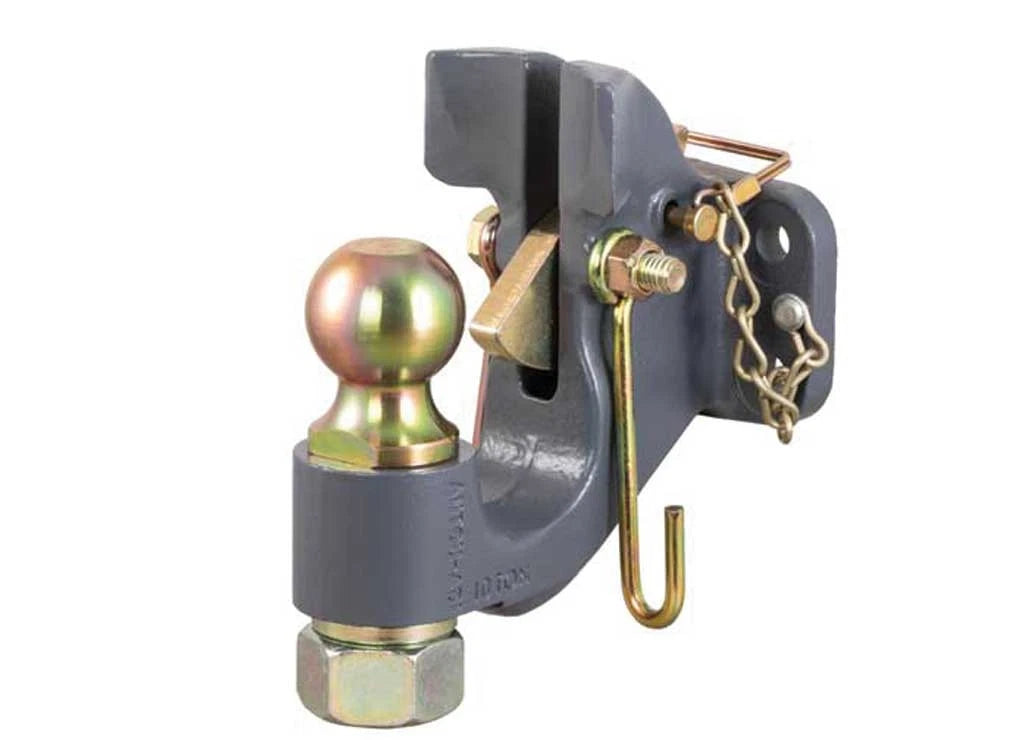 2" Ball & Pintle Hitch for Curt 48411 (20,000lb Capacity)