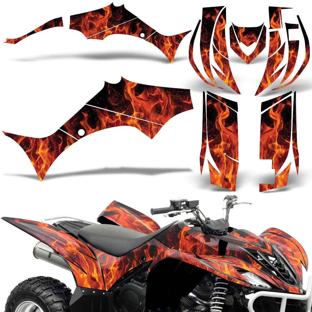 Graphic Decals Stickers for Yamaha Wolverine 450 (2006–2012)