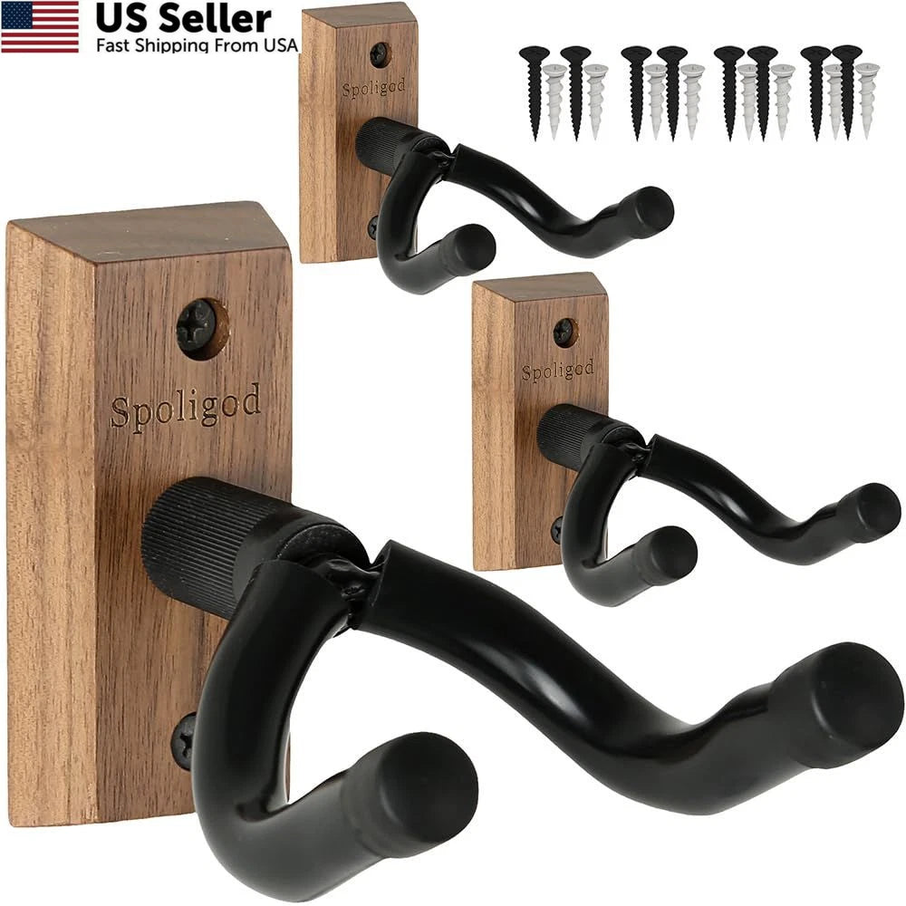 3X Guitar Wall Mount Hanger for Spoligod (No Part Numbers)