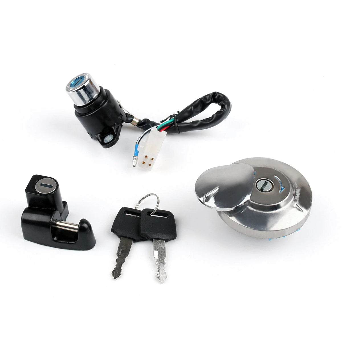 Ignition Switch Lock & Fuel Gas Cap Key Set for Honda CMX 250 450 Magna (1982–2003)