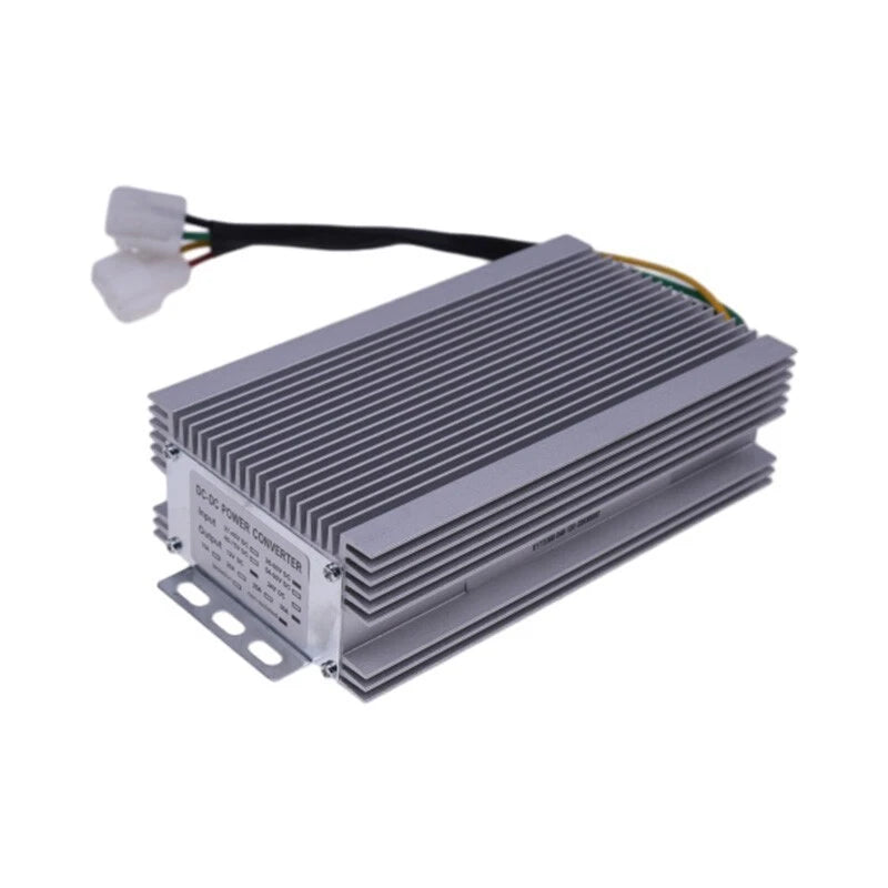 DC Converter 48V to 12V Step Down Reducer 30A for Golf Cart (DC48VTO12V30A)