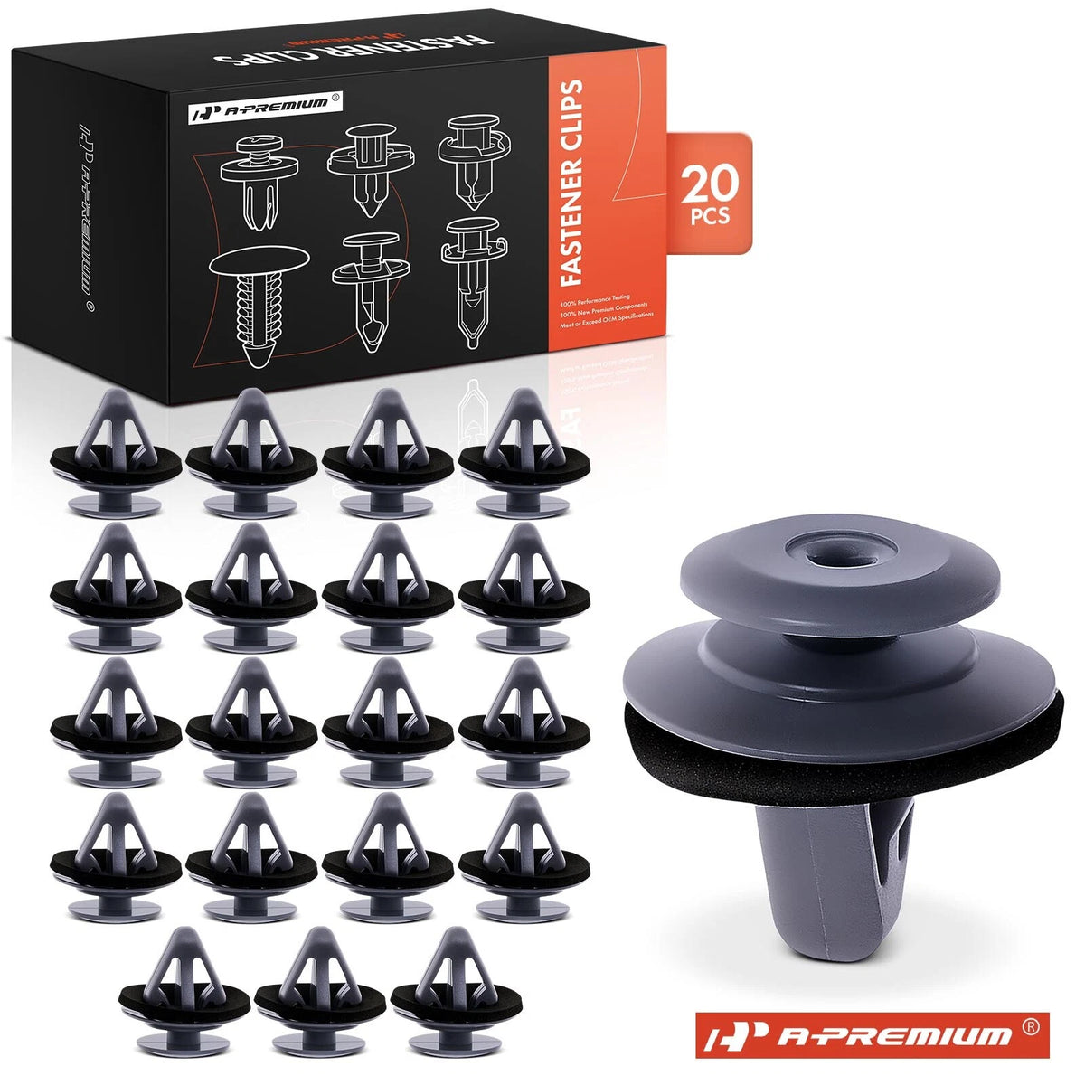 20Pcs Rocker Moulding Retainer Clip for Mazda 3 6 CX3 (TD1251SJ3A, 21412)