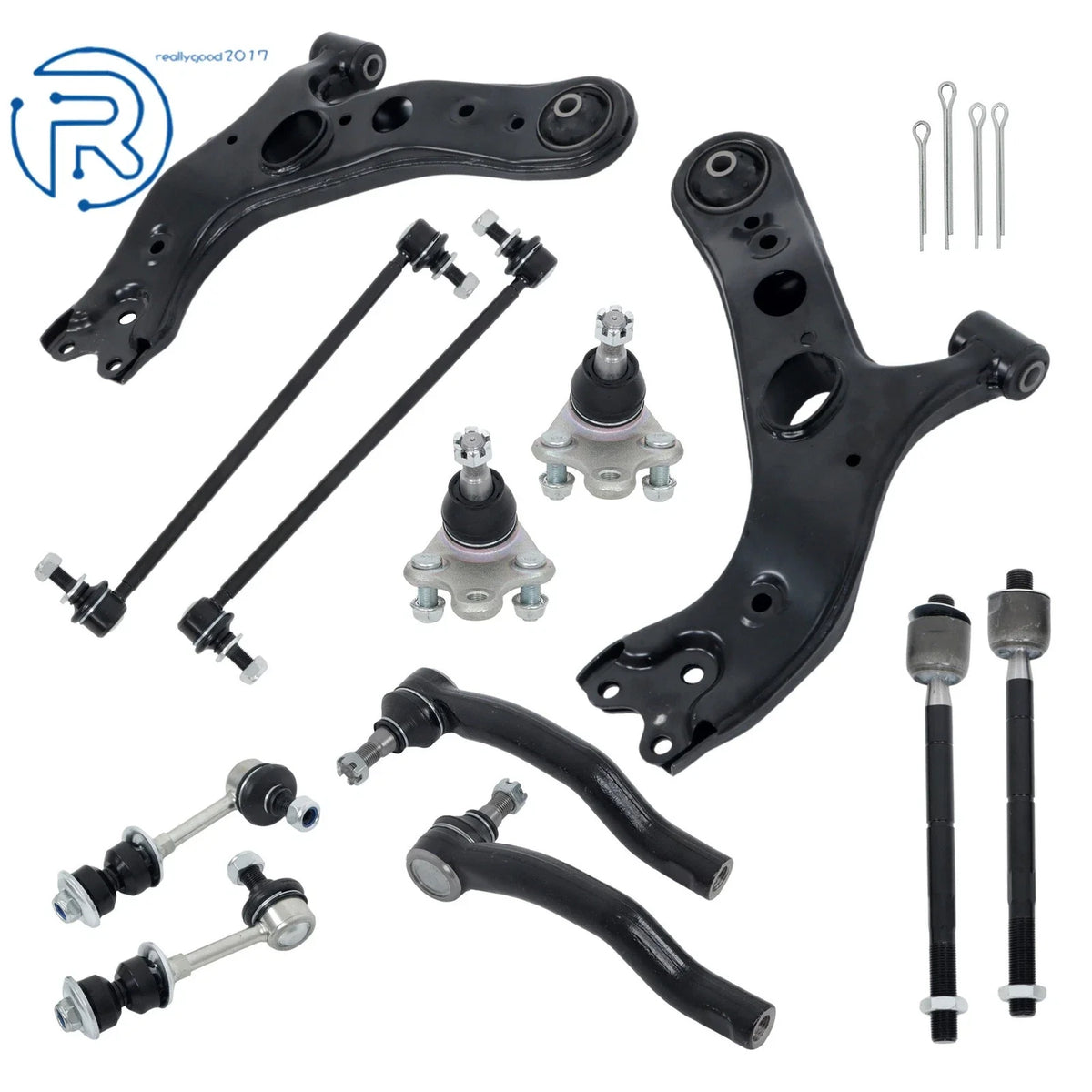 12X Front Lower Control Arm Suspension Kit for Toyota RAV4 (2006–2018)