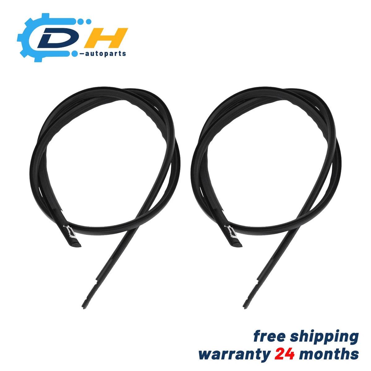 1 Pair Roof Molding Assembly for Acura TSX (2009–2014) 74306-TL0-E01, 74316-TL0-E01