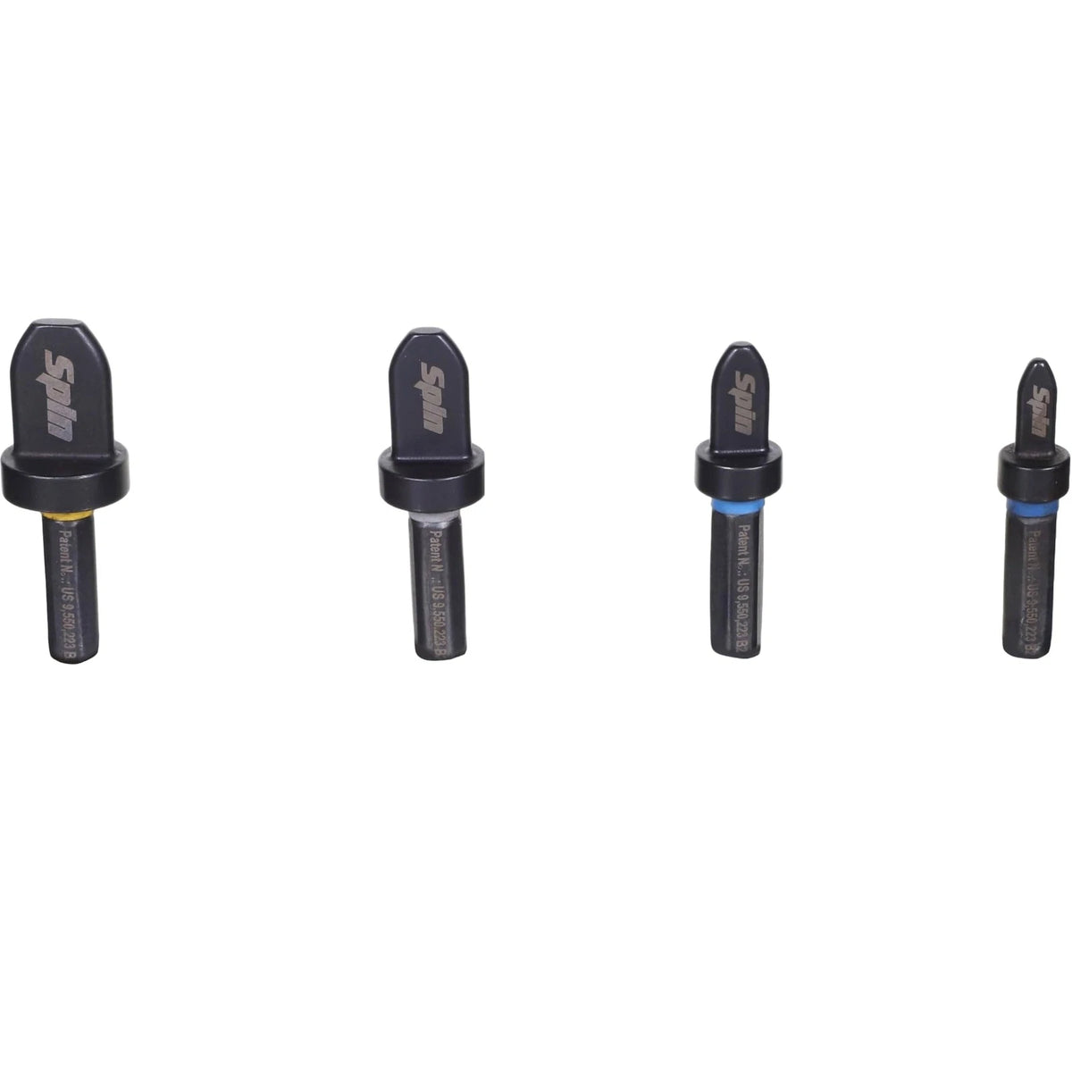 4-Piece Drill Bit Swaging Tool Set for Spin Tools 4000
