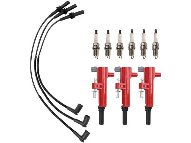 Set of 4 Ignition Coils for Jeep Liberty (2009–2012) 16948SWQX