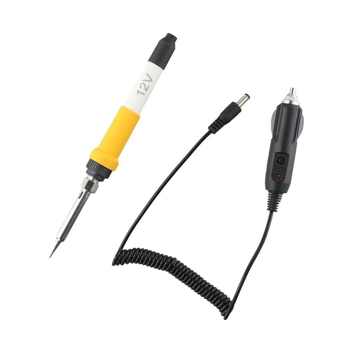Power Cable & Electric Soldering Iron Set for Car (Universal)