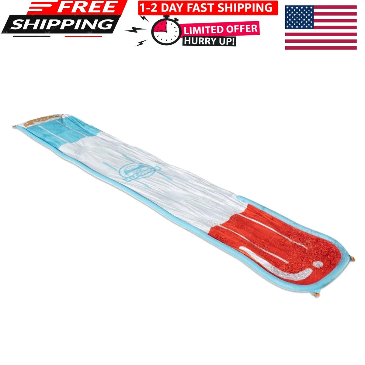 Slip and Slide for 250th Celebration (2023) - 18ft Long Red White Blue