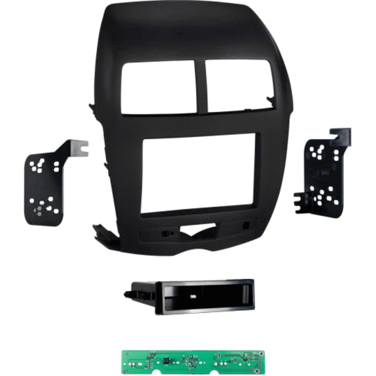 Vehicle Mount for Radio - Matte Black - ABS for Metra Tsunami 99-7014B