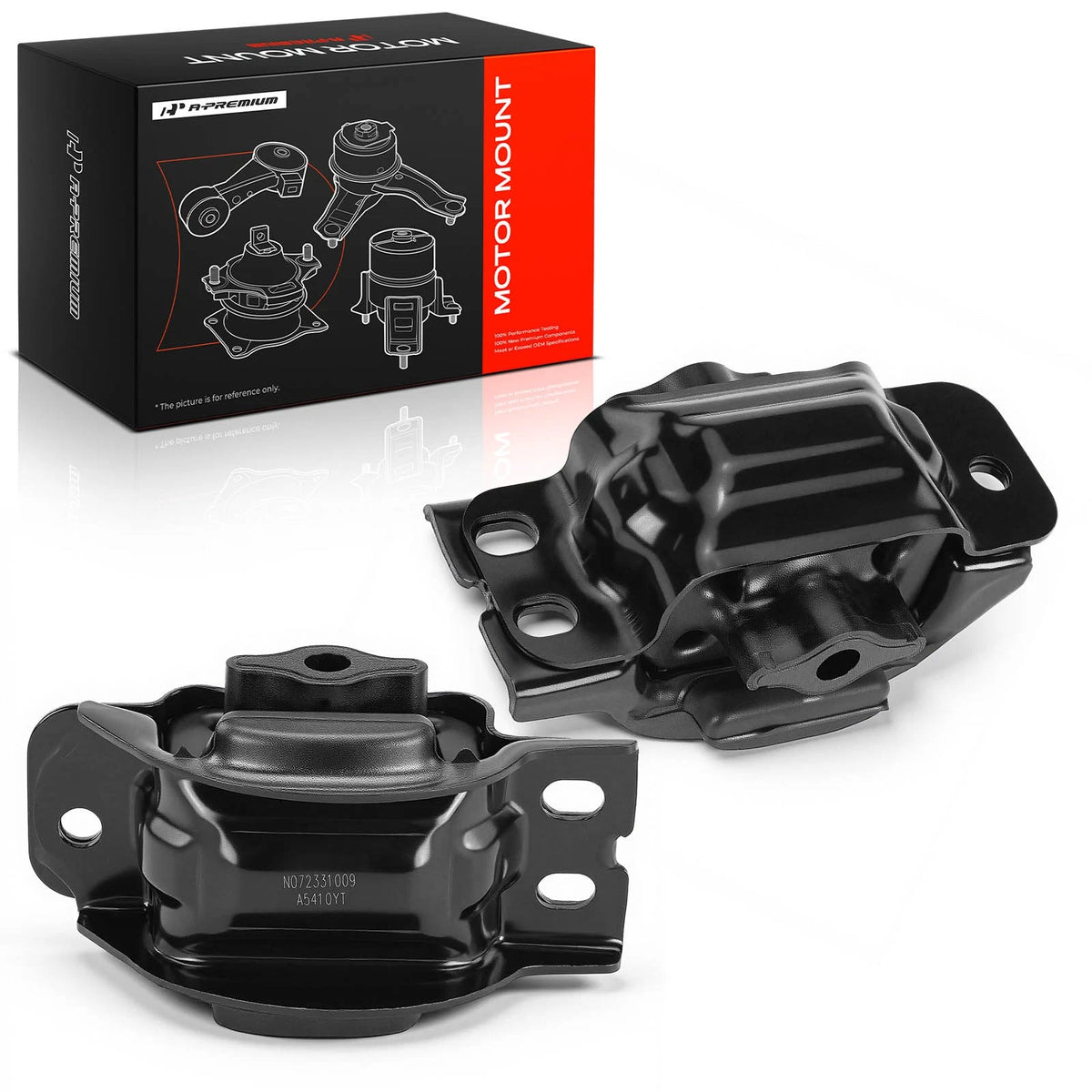 2X Front Engine Motor Mount for Dodge Ram 2500 2003–2008, Ram 3500 2003–2007, A5410