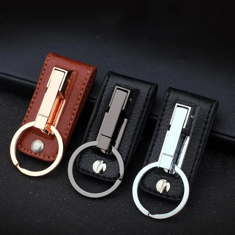 Detachable Quickdraw Belt Clip Key Ring Holder - Snap Quick Release