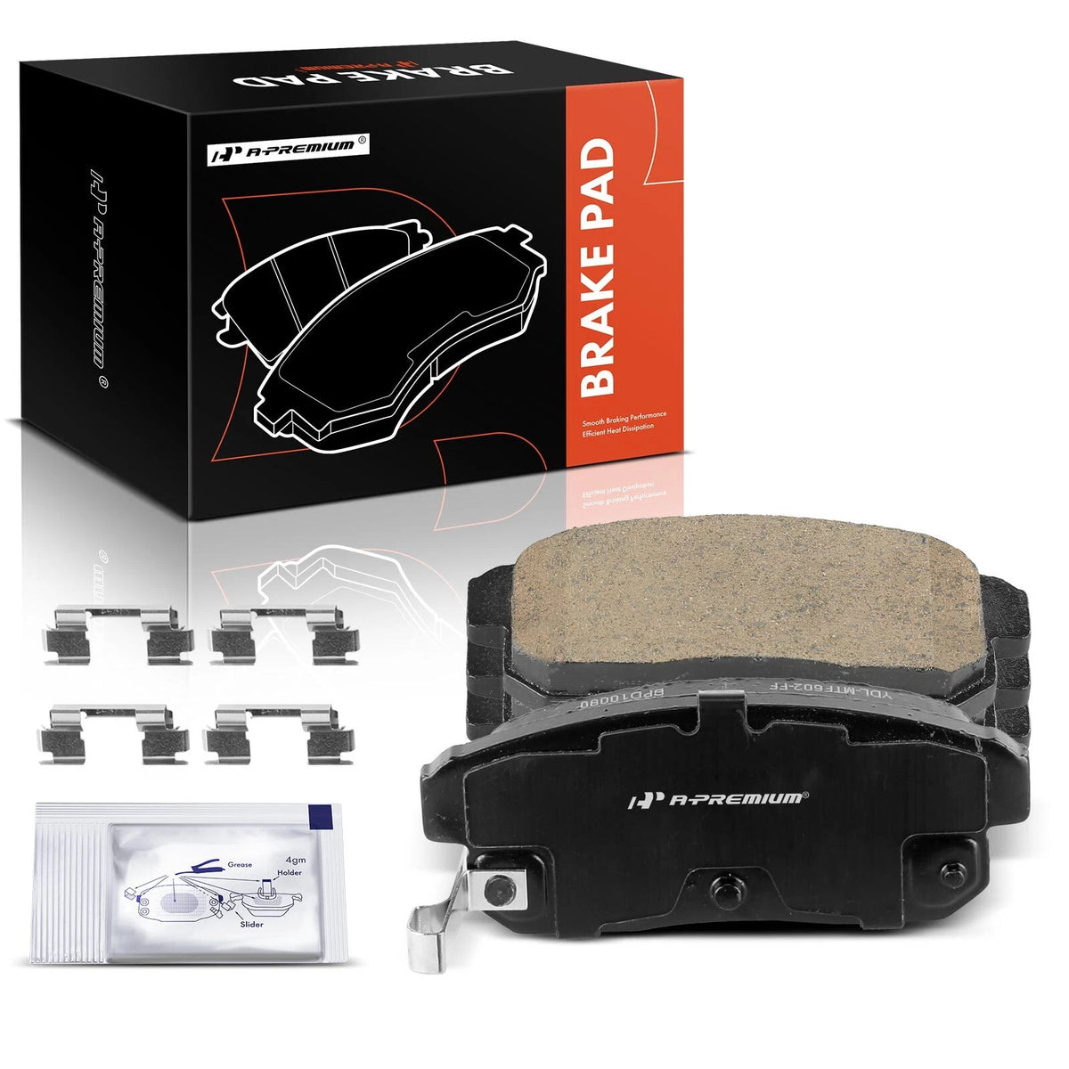 Set of 4 Rear Ceramic Brake Pads for Mazda RX-8 (2004–2011) 41060G3425