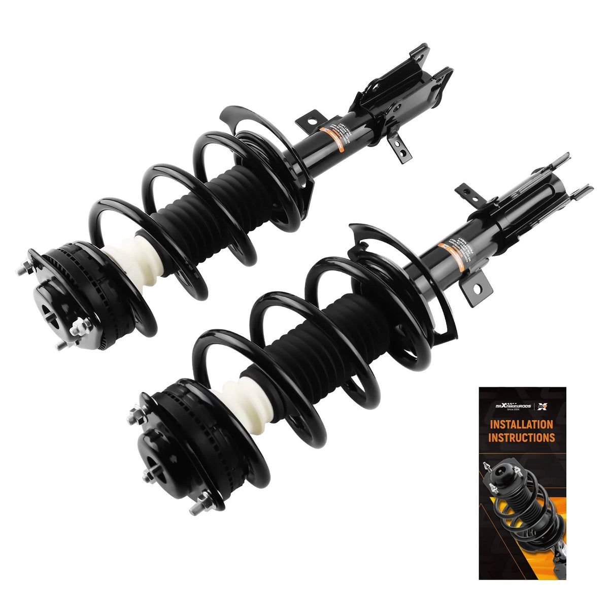 Front Struts w/ Coil Spring for Dodge Journey (2009–2019) D8CKRW, 68039641AA, 68039643AC