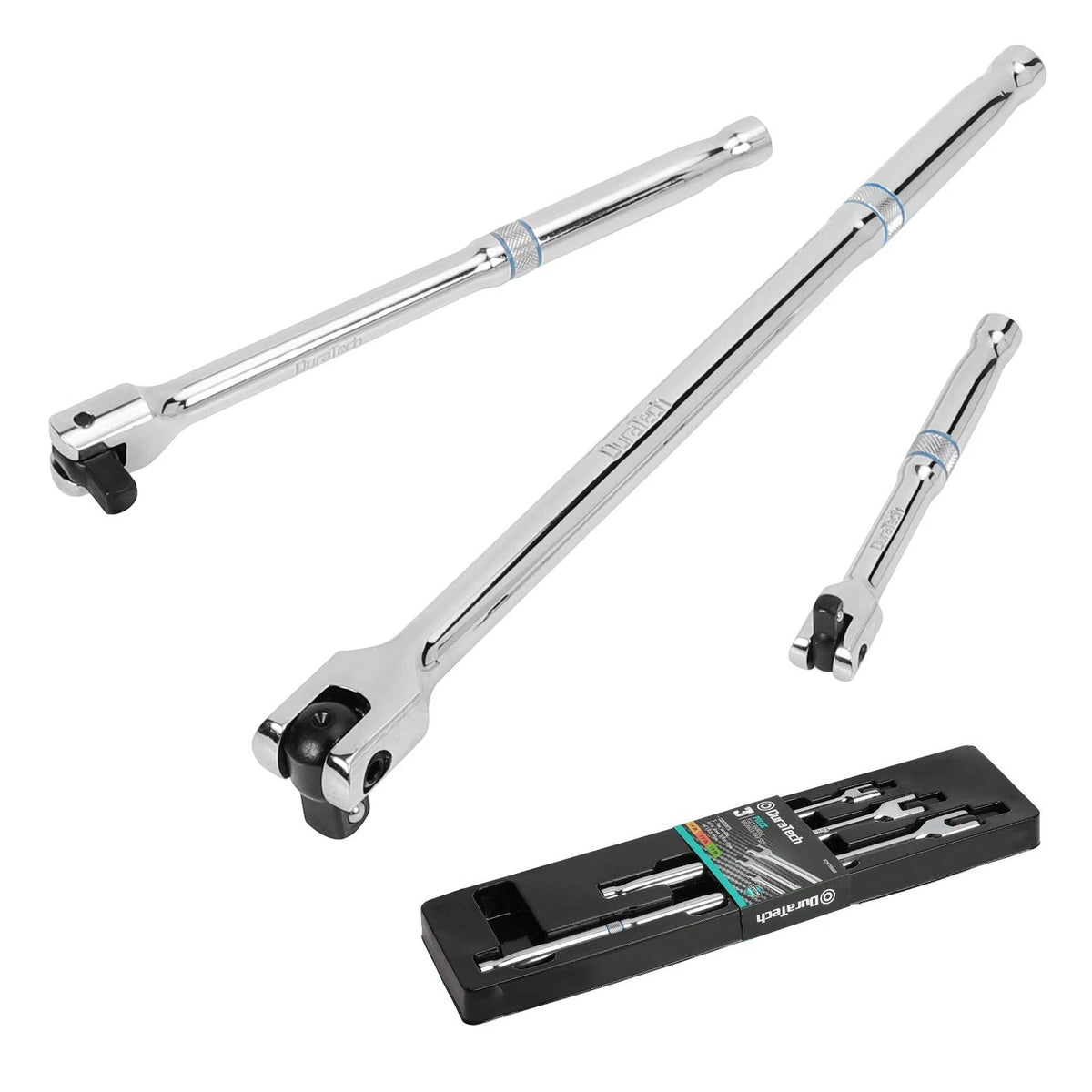 3-Piece Breaker Bar Set for Duratech (1/4'', 3/8'', 1/2'')
