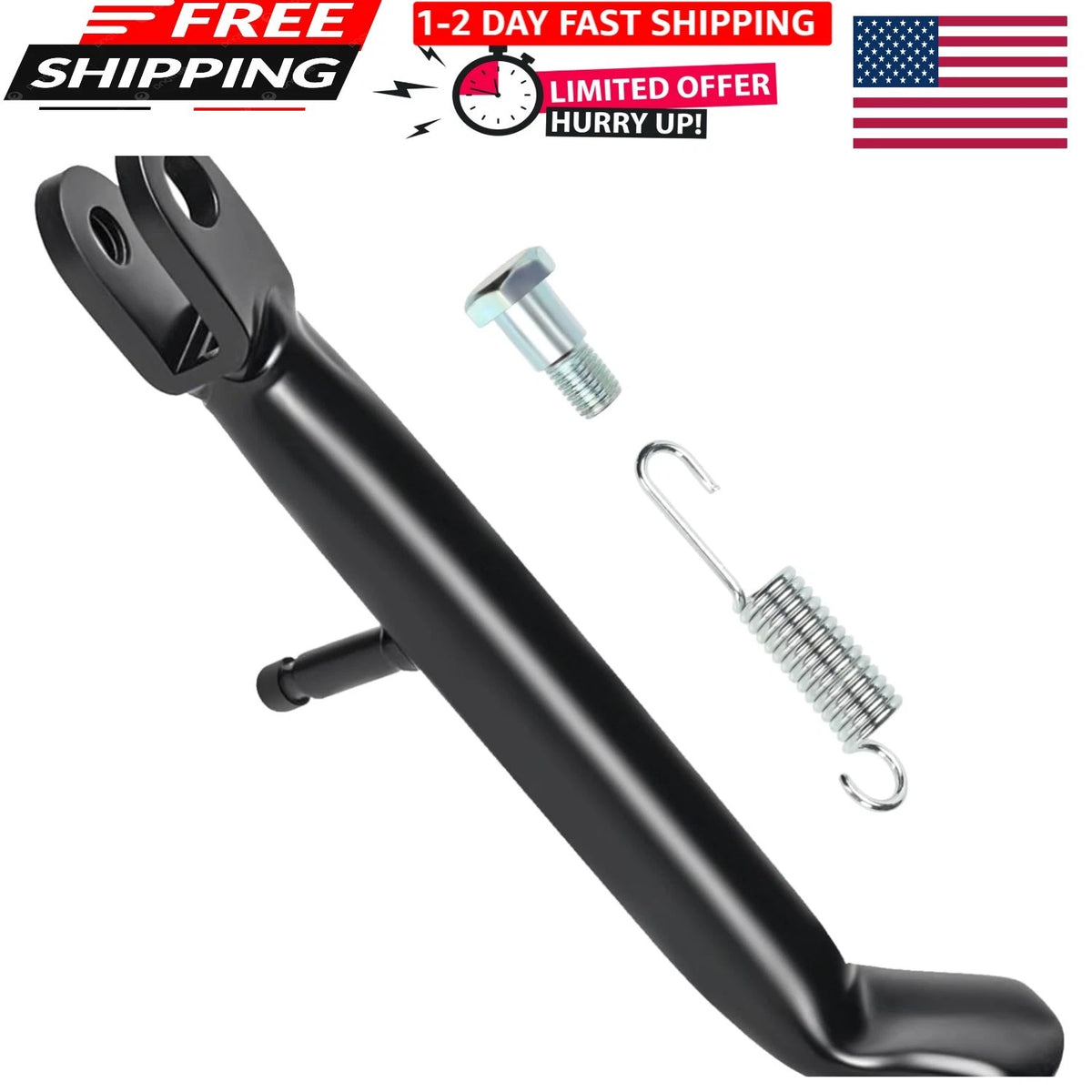 Lightweight Kickstand for Coleman Mini Bike