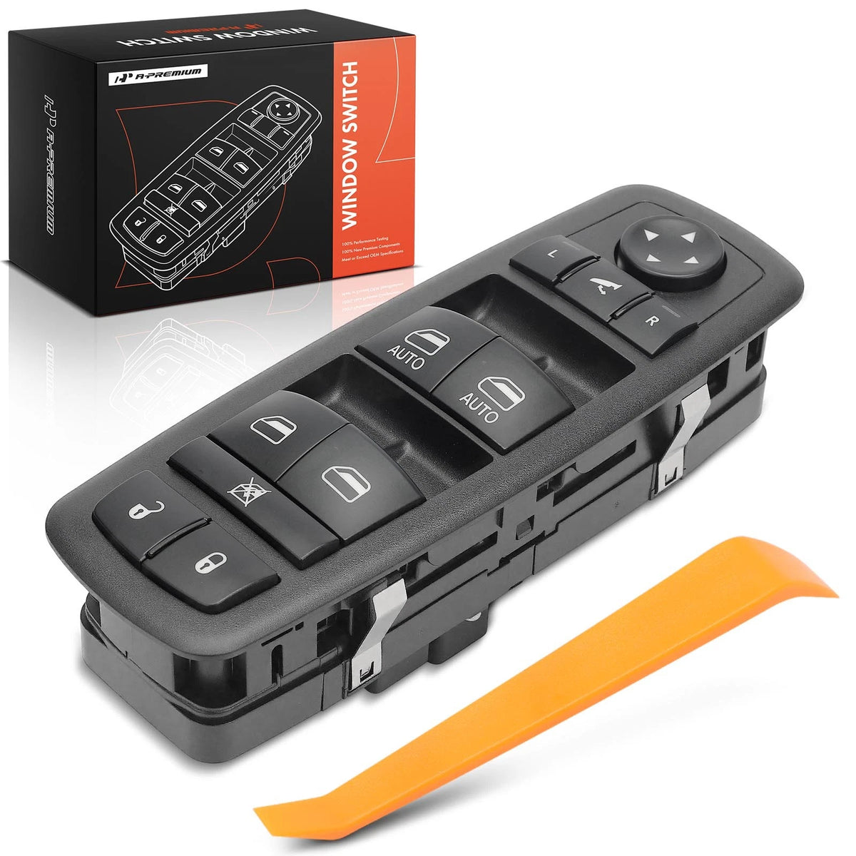 Front Left Power Window Switch for Jeep Grand Cherokee (2011–2013) 68030826AE, 68030826AD
