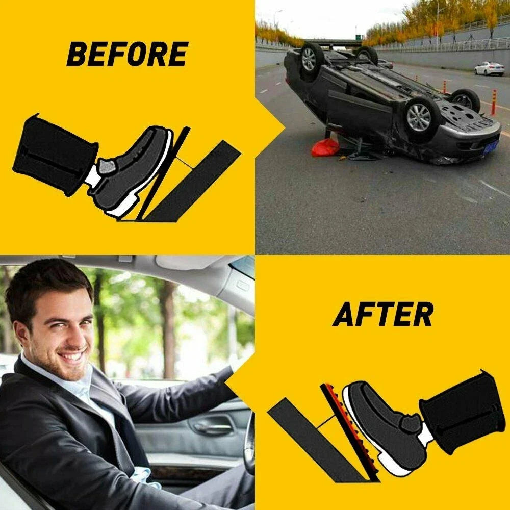 Non-Slip Automatic Gas Brake Foot Pedal Pad Cover for Universal Fit