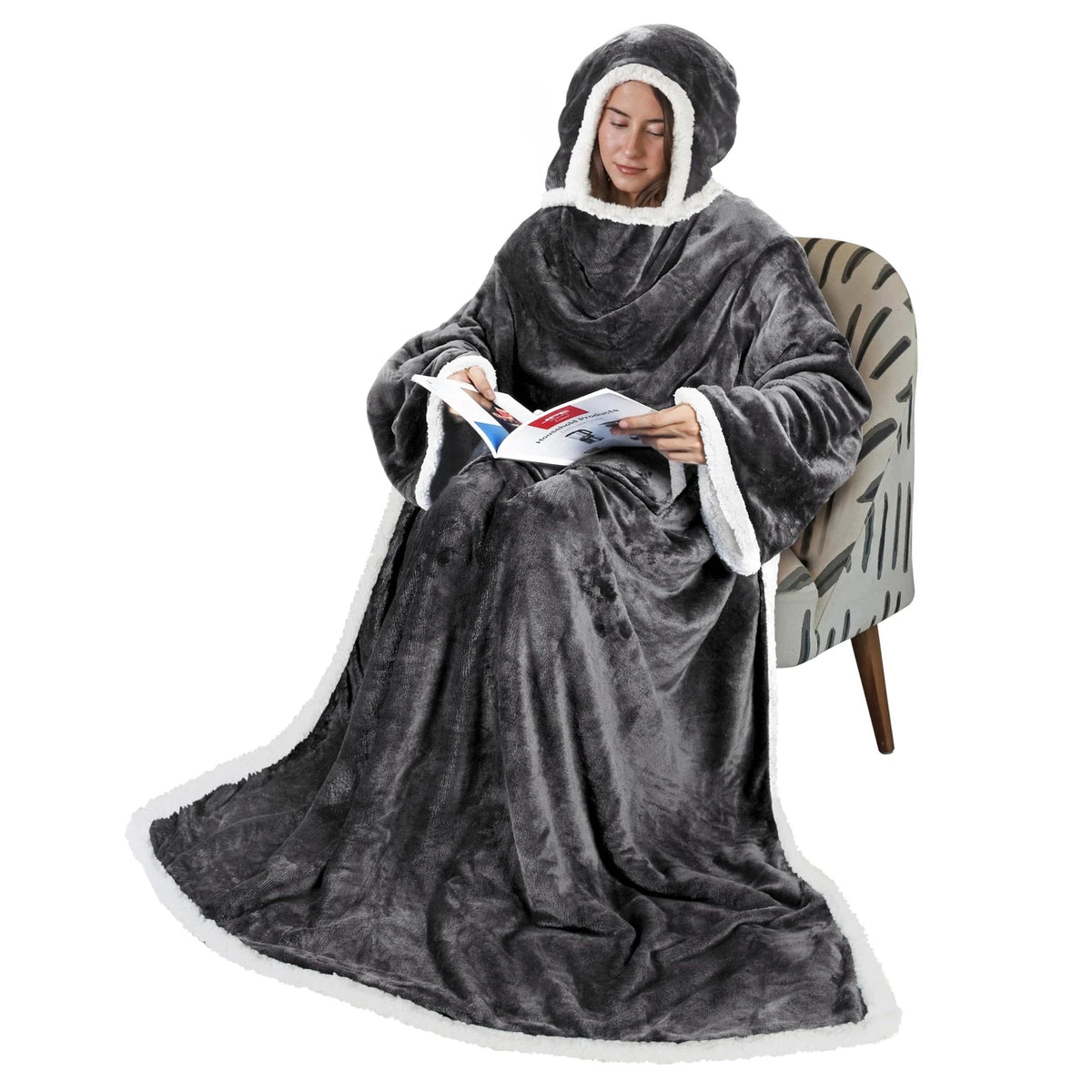 Hooded Wearable Blanket for Adults (2023)