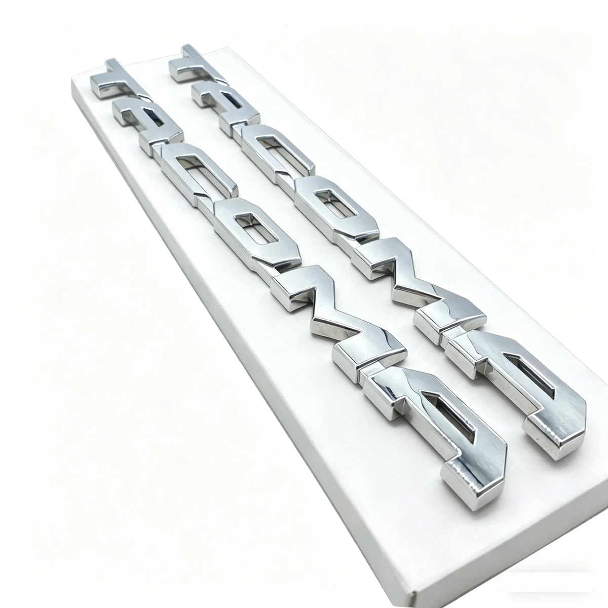 2Pcs Set Door Side Emblem for Tacoma (2016–2024) Chrome Nameplate Badge