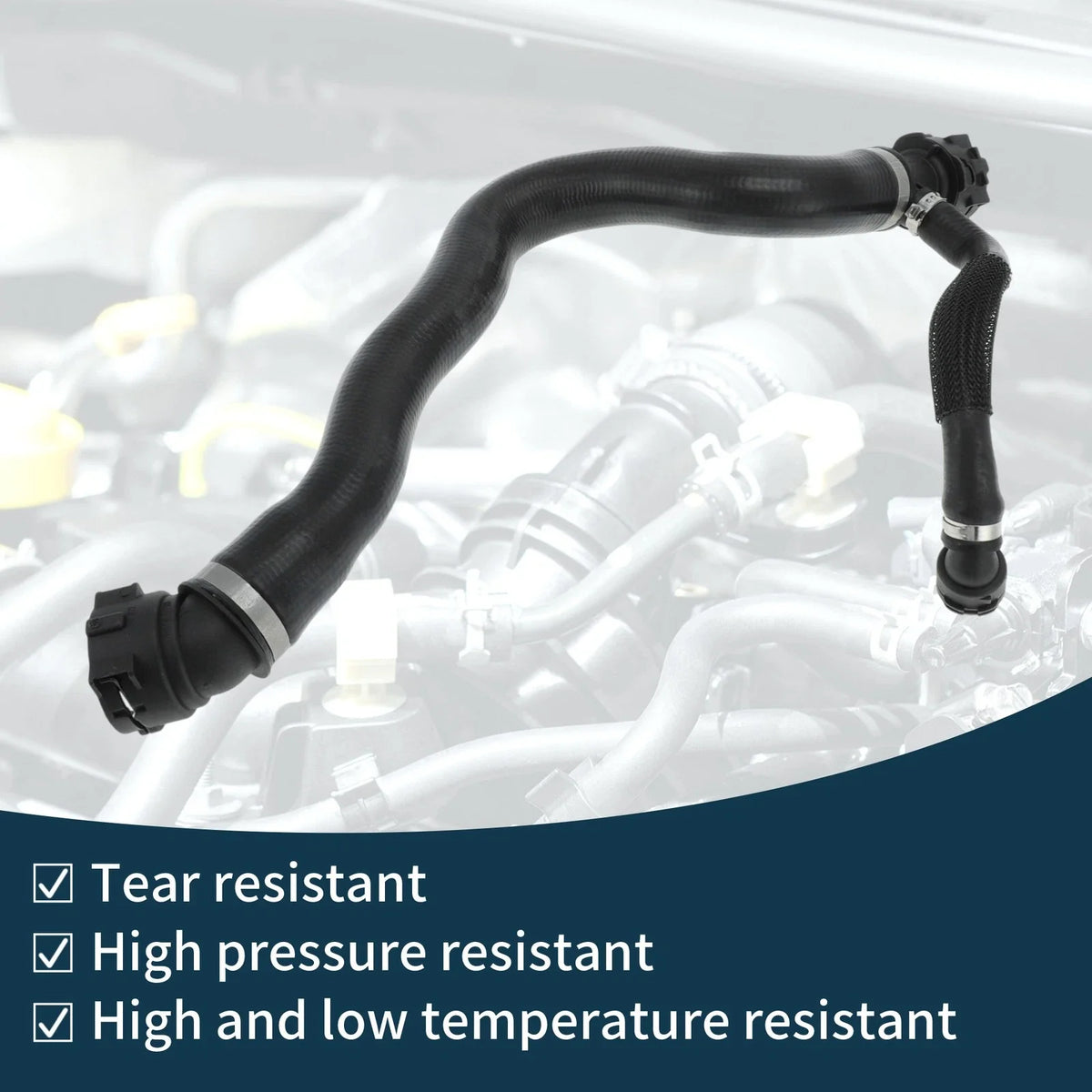 Radiator Hose for BMW X4 (2020–2022) No. 17129797615 Rubber