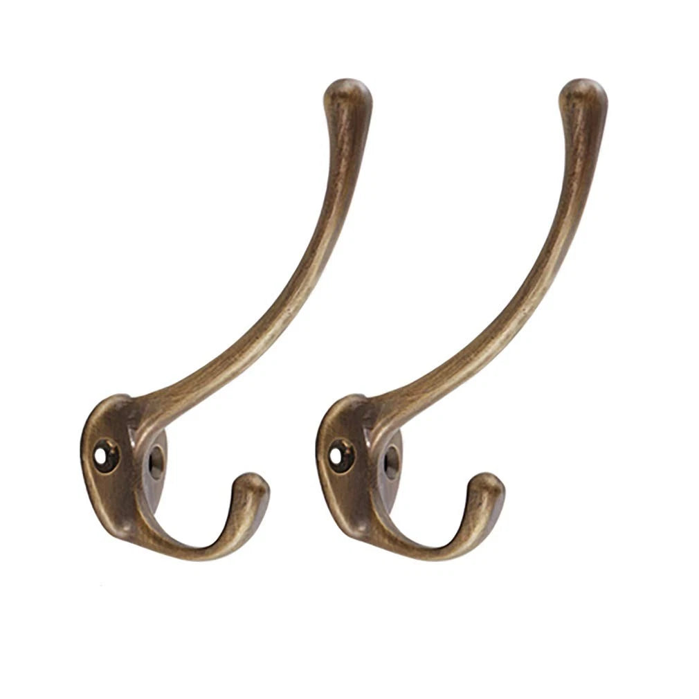 2Pcs Antique Solid Brass for Custom Applications (4.33"x1.18"x1.34")