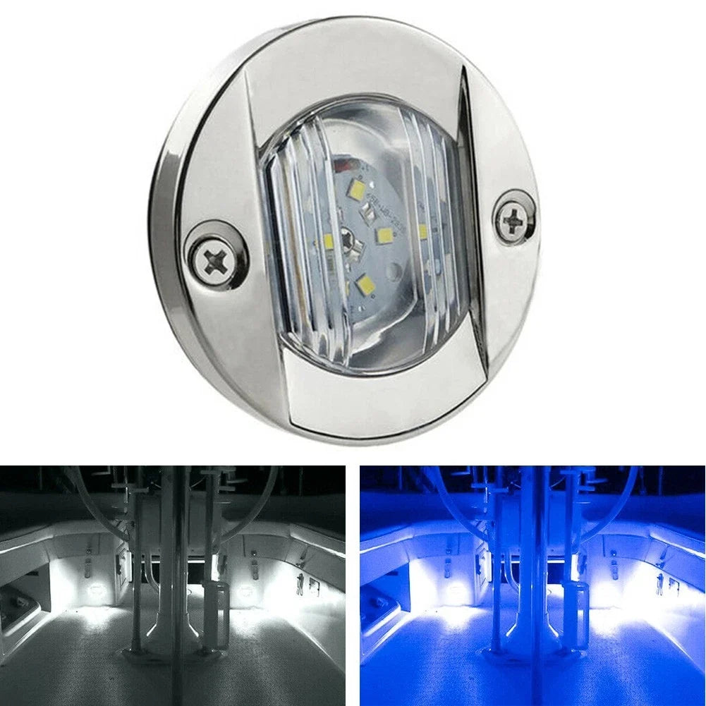 Marker Light for Marine Boat (147LM) - Blue/White ABS