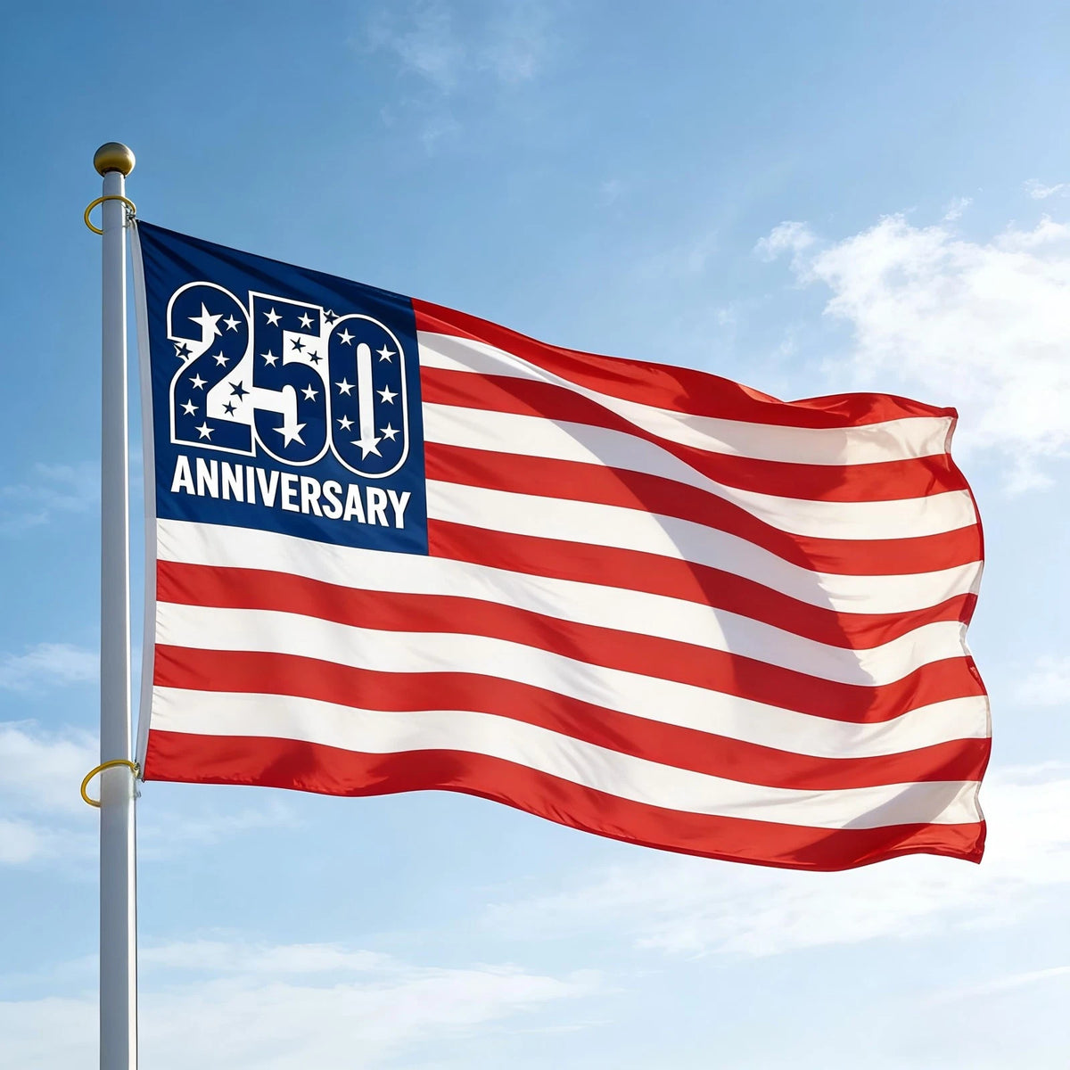 3x5 Ft USA Flag for 250th Anniversary (1776–2026)