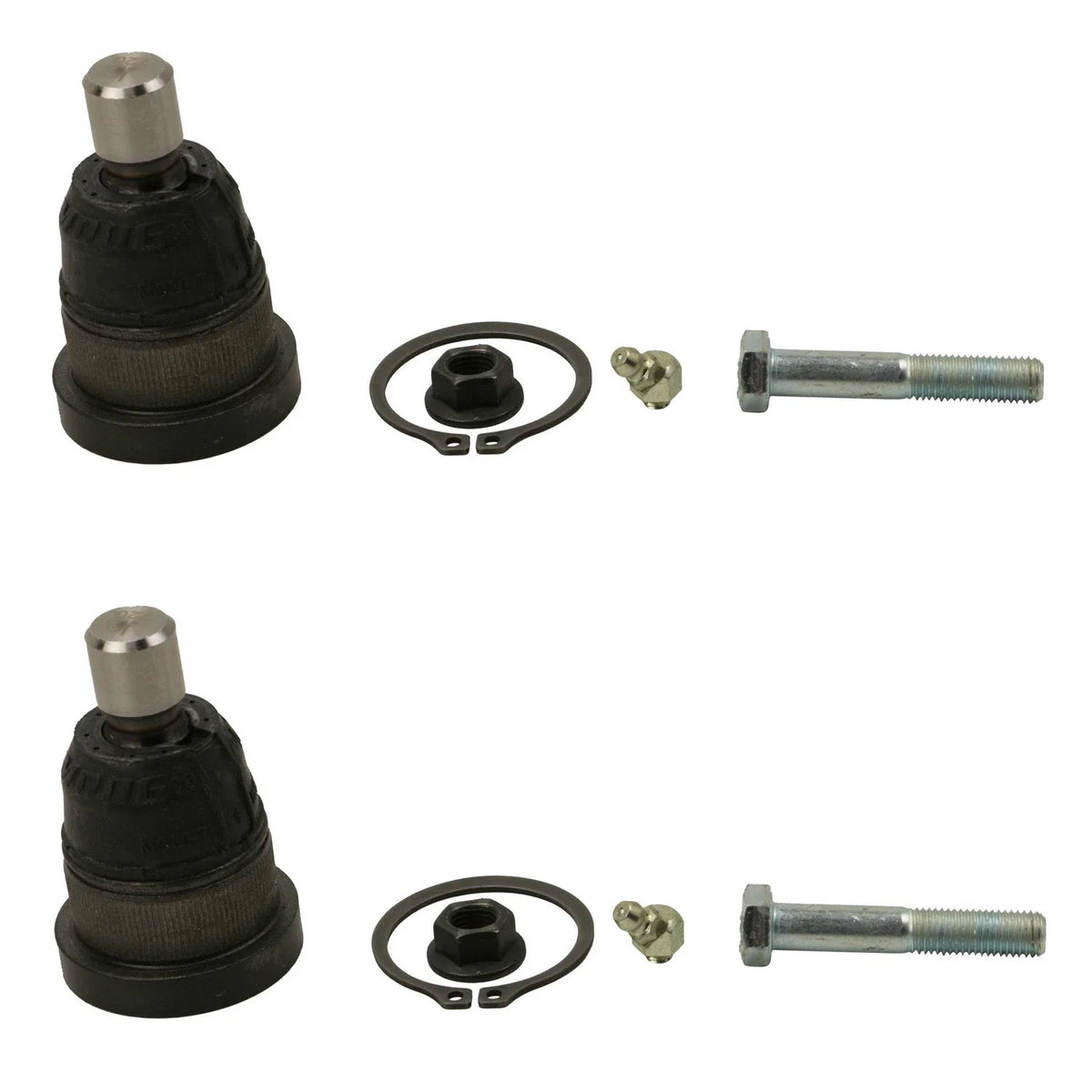 Set of 2 Front Lower Suspension Ball Joints for Mazda Protege (1999–2003)