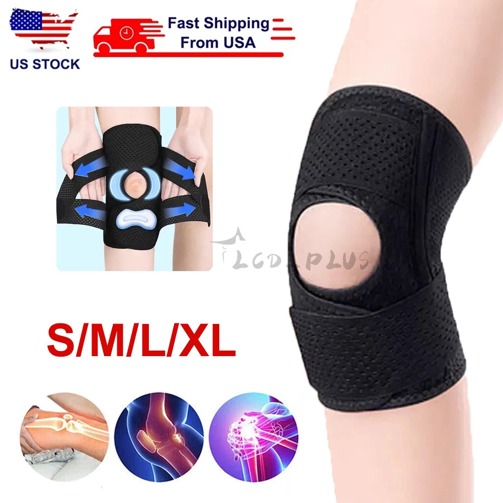 Adjustable Knee Brace for Sport Joint Pain Relief