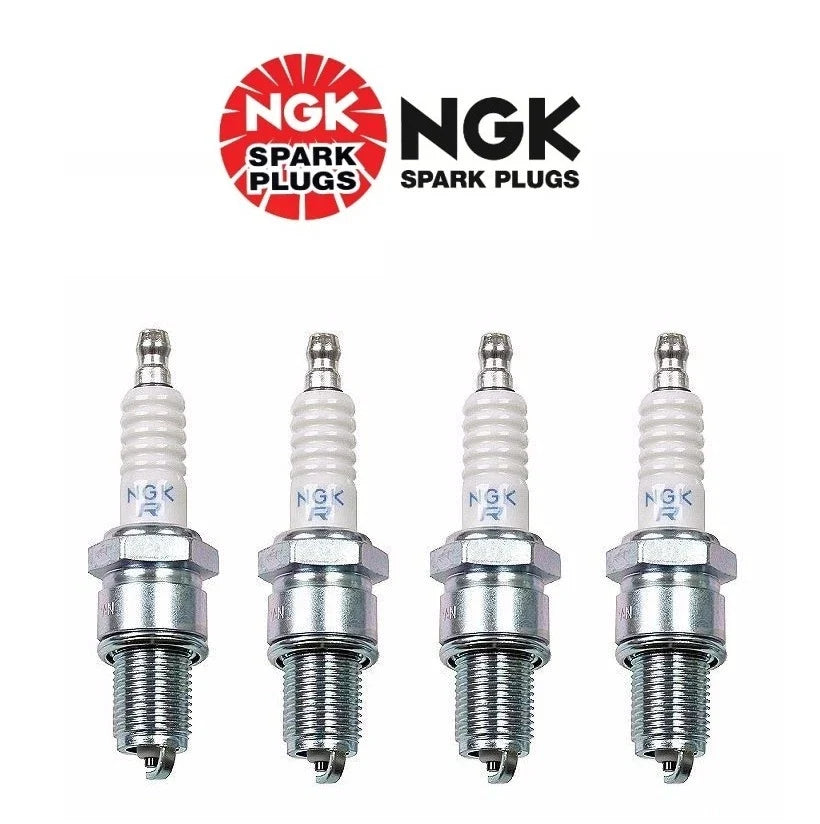 Set of 4 NGK BPR7ES 5534 Standard Resistor Spark Plugs for Performance