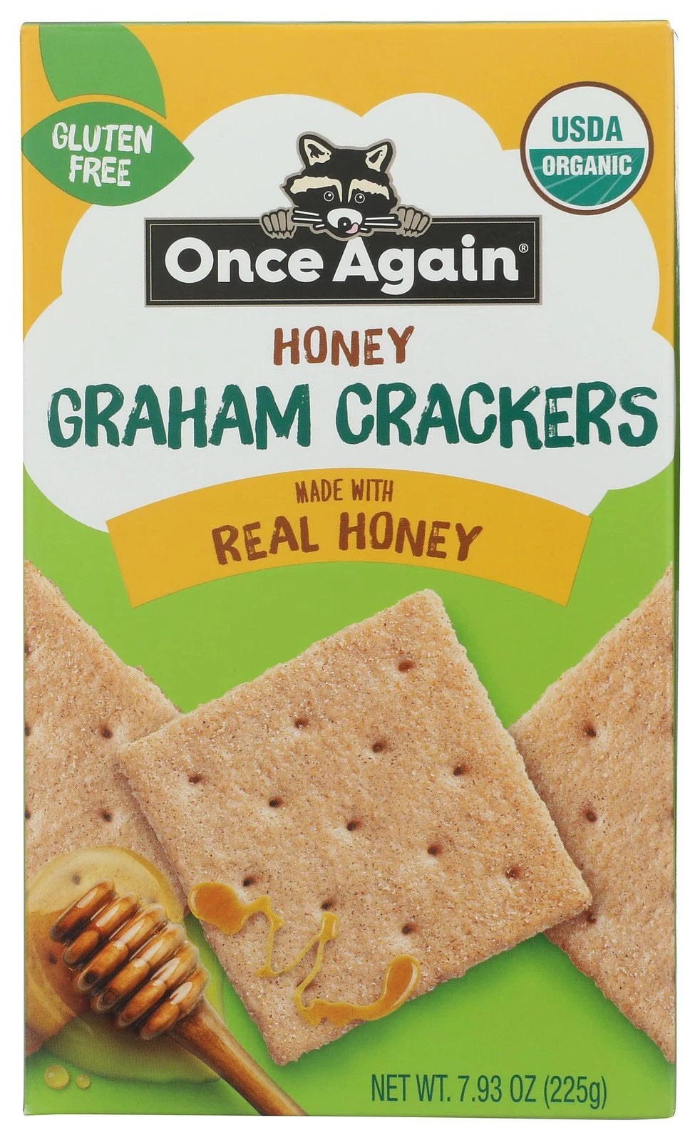 Organic Honey Graham Crackers (Pack of 1) 7.93 OZ