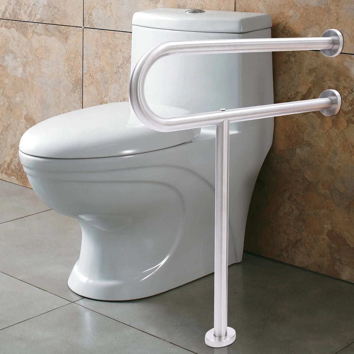 Toilet Safety Rail for Elderly Handicap Support Grab Bar