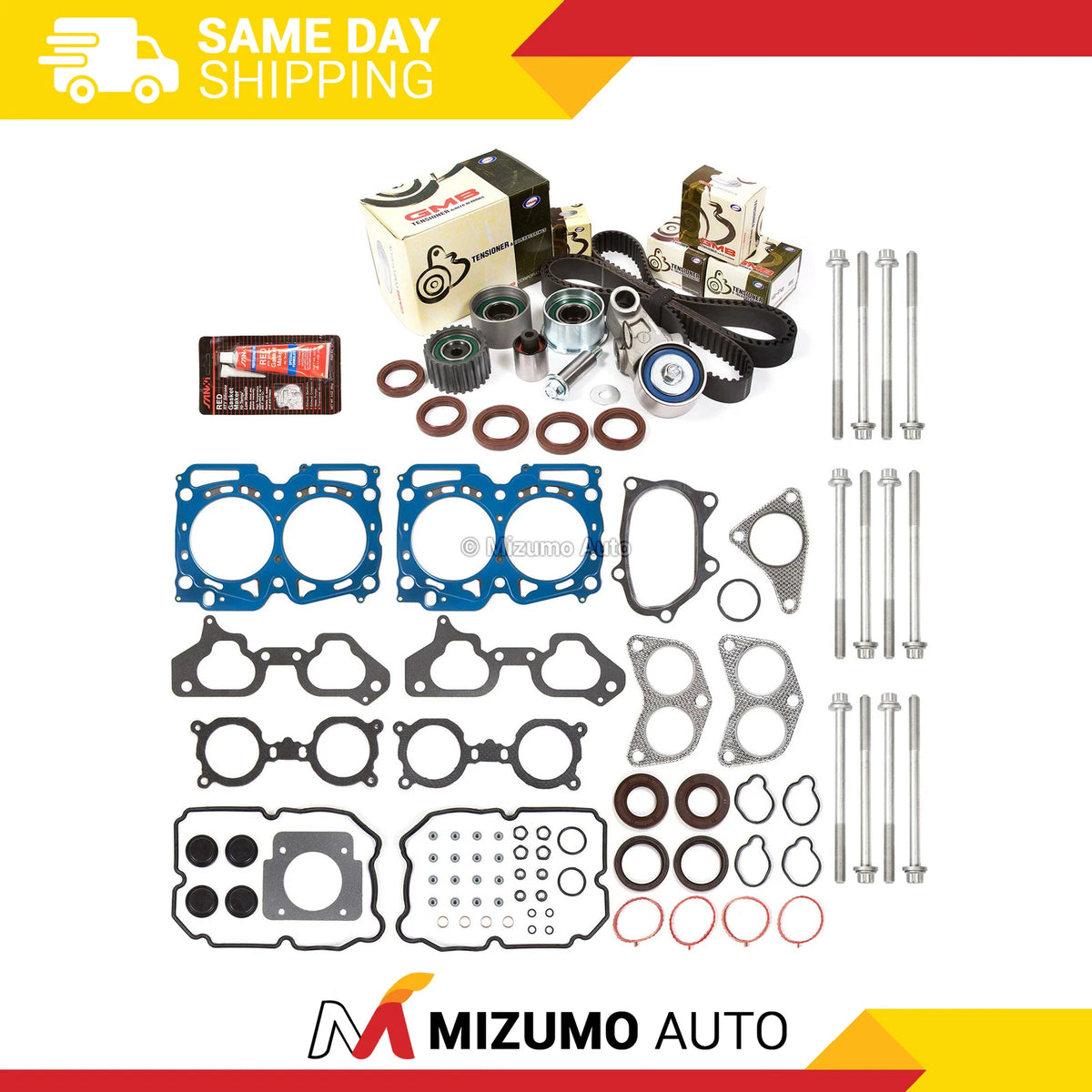 Head Gasket Set & Timing Belt Kit for Subaru (2006–2012) Turbo EJ255 EJ257